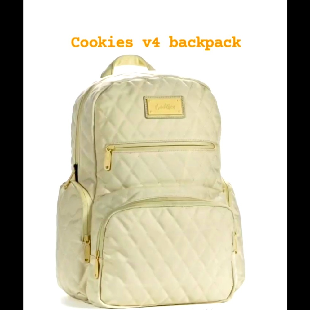 Cookies Smell Proof Quilted Nylon Backpack